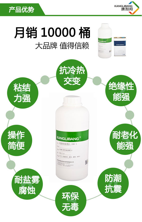 硅橡胶与PC、PVC塑胶热硫化粘接硅胶胶水优点