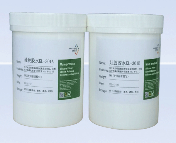 KL-301AB双组份硅胶对粘胶水